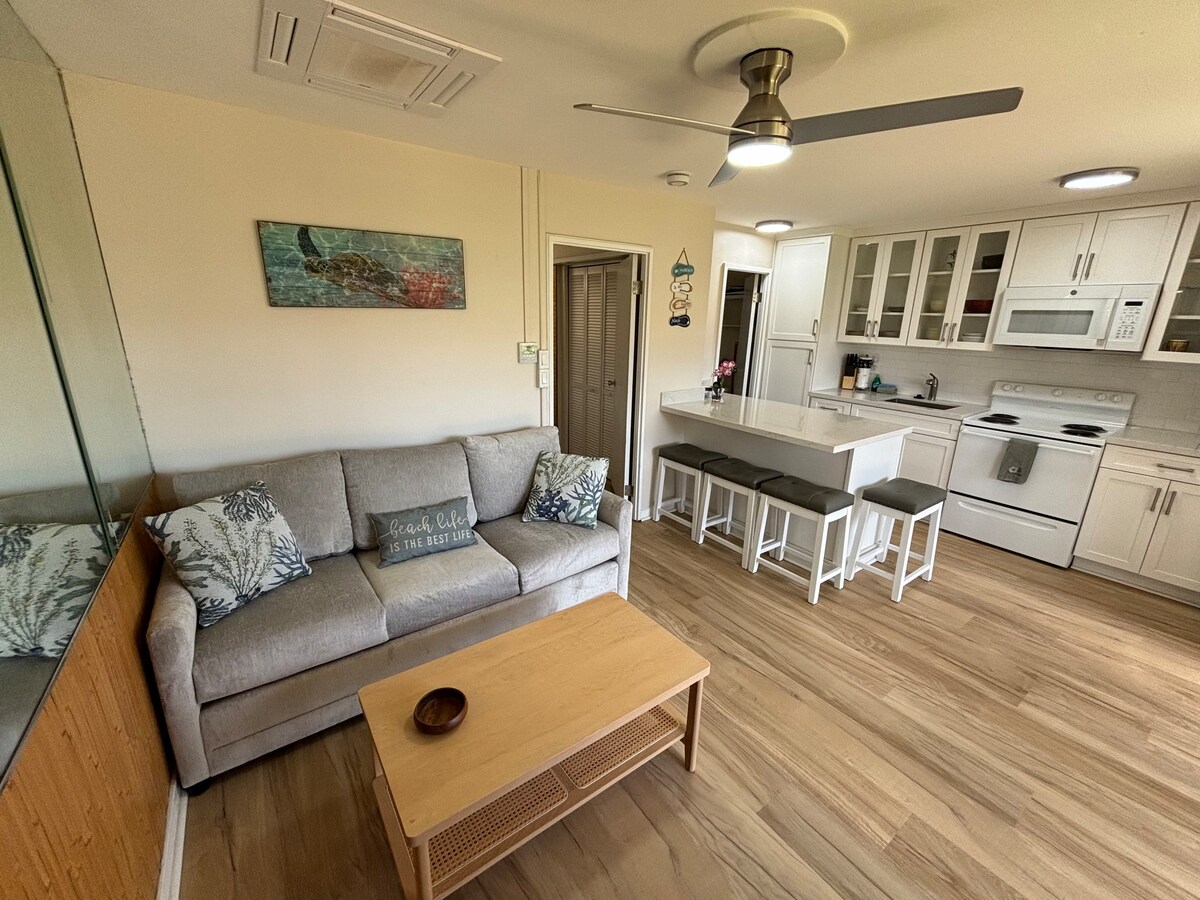 spacious living room